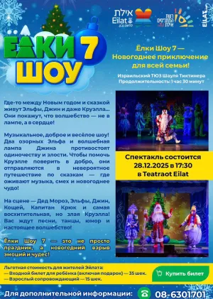 Новогодний спектакль Матнас Бейт Рубин 28.12.2025