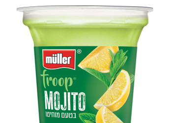 Новогодние йогурты Muller Froop со вкусами коктейлей Margarita и Mojito