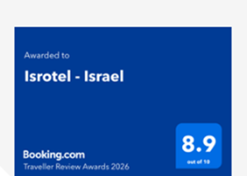 Сеть отелей Isrotel удостоена престижной награды Traveller Review Awards 2026 от Booking